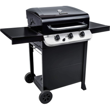 CharBroil Bbq Gas Stainless Steel 3 Burners Convective Charcoal Grill 468403119, 1 Year Warranty