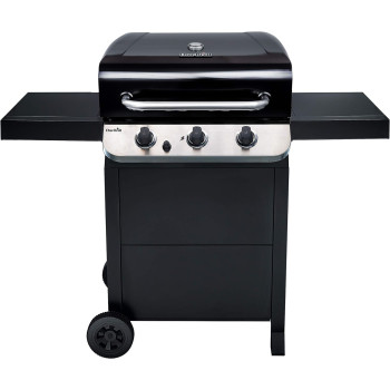 CharBroil Bbq Gas Stainless Steel 3 Burners Convective Charcoal Grill 468403119, 1 Year Warranty