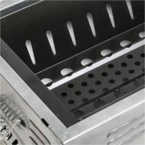 Go2Camps Portable Bbq Grill With Stand And Mesh Rack, Japanese Barbeque Grill With Long Legs, Charcoal Grill For Outdoor Camping, Trip, Picnic, Garden, Beach, Party, Event And Outing, 1 Year Warranty