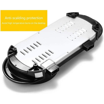 Portable Electric Grill, Electric Barbecue Grill Indoor Hot Pot Chafing Dish, Large Capacity Household Multifunctional Non-Stick Pan Electric Cooker With 5 Temperature Adjustments Soul Hill 1350 Watts, 1 Year Warranty