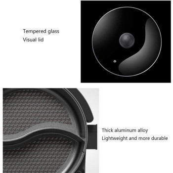 Portable Electric Grill, Electric Barbecue Grill Indoor Hot Pot Chafing Dish, Large Capacity Household Multifunctional Non-Stick Pan Electric Cooker With 5 Temperature Adjustments Soul Hill 1350 Watts, 1 Year Warranty