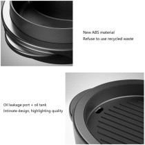 Portable Electric Grill, Electric Barbecue Grill Indoor Hot Pot Chafing Dish, Large Capacity Household Multifunctional Non-Stick Pan Electric Cooker With 5 Temperature Adjustments Soul Hill 1350 Watts, 1 Year Warranty