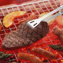 5 Pcs Stainless Steel Bbq Grill Tool Set With Knife, Brush, Fork, Spatula And Tong With Oxford Bag, 1 Year Warranty