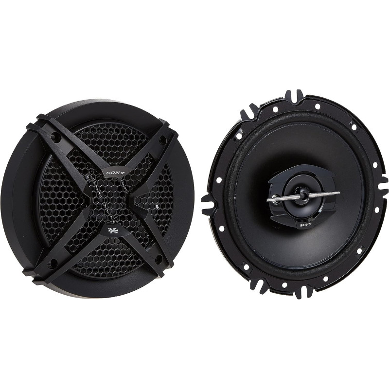 Sony XS-Gtf1639 270W (45W Rms), 6.5" (16 cm) 3-Way Car Speakers With Hop Acfm Cone Woofer, Car Speakers