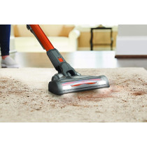 BLACK+DECKER 18V 36Wh Cordless Stick Vacuum Cleaner 4in1 With 2.0Ah Lithium-Ion Battery, 40AW Suction Power, 650ml Dust Bowl with 70% Carpet Pickup POWERSERIES Extreme BHFEV182C-GB
