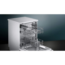 Siemens 5 Programs 12 Place Settings Free Standing Dishwashers, White Sn215W10Bm."Min 1 year manufacturer warranty