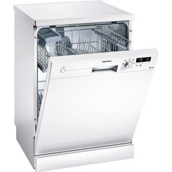 Siemens 5 Programs 12 Place Settings Free Standing Dishwashers, White Sn215W10Bm."Min 1 year manufacturer warranty