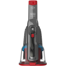 BLACK+DECKER Cordless DUStbUSter Handheld Vacuum, 12 V, Li-Ion, 700Ml, Titanium/Red - Bhhv315J-Gb