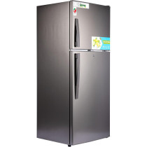 AKAI 500 Liters Double Door Top Mount Free Standing Total No Frost Refrigerator Glass Shelves Titanium Finish R600a Refrigerant 4 Stars ESMA Ratings RFMA-S500WT