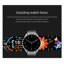 QCY Watch GT Smart Watch With Retina AMOLED HD Display - Black