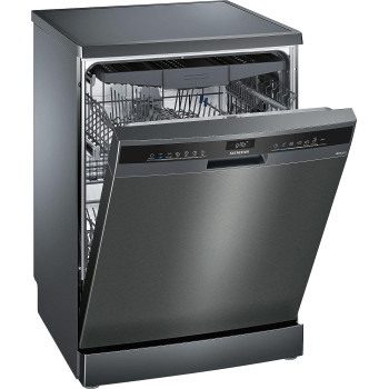 Siemens iQ300, free-standing Dishwashers, 60cm, Black inox SN23HC00MM"Min 1 year manufacturer warranty"