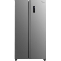 Super General 600 Liters Gross Side-By-Side Refrigerator-Freezer, Digital Control, Silver, SGR-710-SBS, 90.5 x 59.5 x 177 cm, 1 Year Warranty