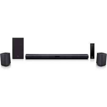 LG SNC4R 420W Sound Bar w/Bluetooth Streaming and Surround Sound Speakers, Black