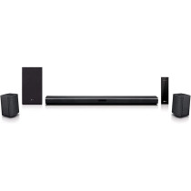 LG SNC4R 420W Sound Bar w/Bluetooth Streaming and Surround Sound Speakers, Black