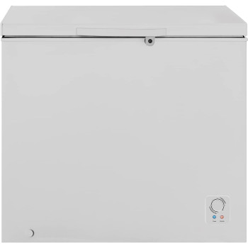 Hisense FC-26DT4ST - 260L Chest Freezer, Inner Glass Door, Keep for 135H, Removable Basket, 89.1×55.7×84.2 cm (LxWxH), White, 1 Year Full & 5 Years Compressor Warranty