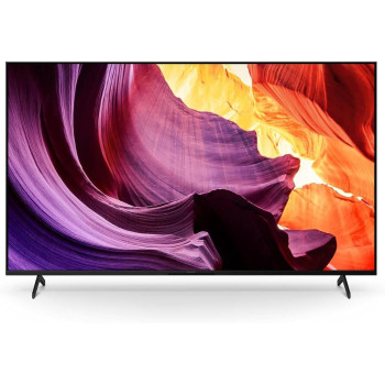 Sony BRAVIA 55 Inch TV 4K Ultra HD LED Smart Google with Dolby Vision HDR - KD-55X80BK (2022 Model)