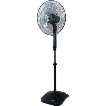 Sharp 16 Inches/40cms Blade 50 Watts Pedestal Free Standing Fan, Made In Malaysia, Pjs169 - Dark Grey"Min 1 year manufacturer warranty"