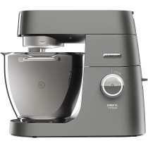 KENWOOD Stand Mixer Kitchen Machine Metal Body CHEF XL TITANIUM 1700W with 6.7L SS Bowl, 5 Tools, Glass Blender, Meat Grinder, Food Processor, Citrus Juicer, KVL8472S Silver