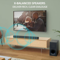 Sony HT-S400 2.1ch Soundbar with Powerful Wireless subwoofer, S-Force PRO Front Surround Sound and Dolby Digital (330W, Wireless Connectivity, Bluetooth)