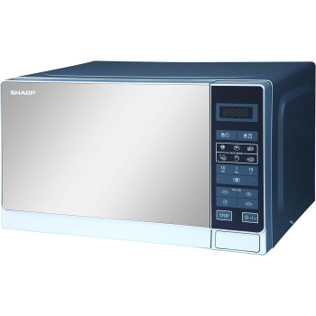 Sharp 20 Liter Digital Solo Microwave, Silver R-20Mt-S With 6 Auto Cooking Menu'S"Min 1 year manufacturer warranty"