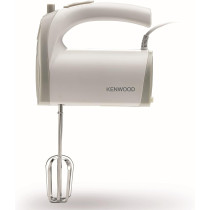 Kenwood Stand Mixer Hand (Electric Whisk) 300W With 2.4L Rotary Bowl, 5 Speeds + Turbo Button, Twin Stainless Steel Kneader And Beater For Mixing, Hmp22.000Wh White
