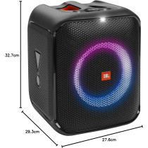 JBL Partybox Encore Essential Portable Party Speaker, 100W Powerful Sound, Built-In Dynamic Light Show, Multisource Playback - Black, JBLPBENCOREESSEP, 1 Year Warranty