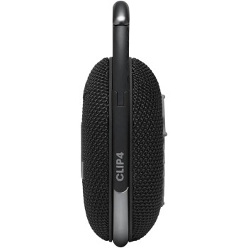 JBL Clip 4 Portable Bluetooth Speaker, 10H Battery, JBLCLIP4BLK Black, 1 Year Warranty