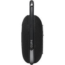 JBL Clip 4 Portable Bluetooth Speaker, 10H Battery, JBLCLIP4BLK Black, 1 Year Warranty
