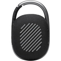 JBL Clip 4 Portable Bluetooth Speaker, 10H Battery, JBLCLIP4BLK Black, 1 Year Warranty