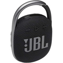 JBL Clip 4 Portable Bluetooth Speaker, 10H Battery, JBLCLIP4BLK Black, 1 Year Warranty
