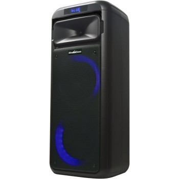 MediaCom MCI 525 Portable Party Speaker With Battery, Bluetooth And 2 Wireless Mics, 1 Year Warranty