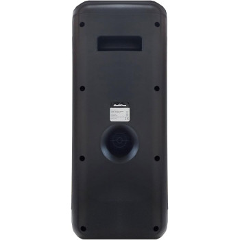 MediaCom MCI 525 Portable Party Speaker With Battery, Bluetooth And 2 Wireless Mics, 1 Year Warranty