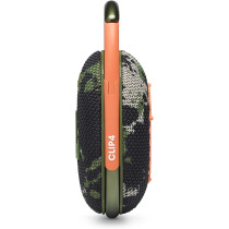 JBL Clip 4 Portable Bluetooth Speaker, 10H Battery, JBLCLIP4BLK Squad, 1 Year Warranty