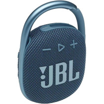 JBL Clip 4 Portable Bluetooth Speaker, 10H Battery, JBLCLIP4BLK Blue, 1 Year Warranty