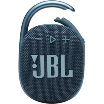 JBL Clip 4 Portable Bluetooth Speaker, 10H Battery, JBLCLIP4BLK Blue, 1 Year Warranty