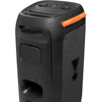 JBL Partybox 110 Portable Party Speaker, 160W Powerful Sound, Built-In Lights, Splashproof, Adjustable Bass, Immersive Audiovisual, 12H Battery, USB Stream - Black, JBLPARTYBOX110UK, 1 Year Warranty