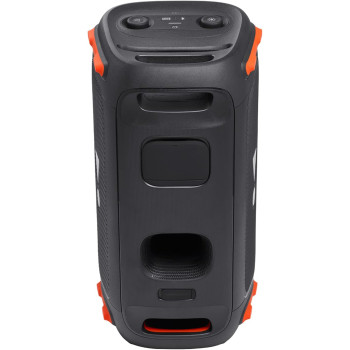 JBL Partybox 110 Portable Party Speaker, 160W Powerful Sound, Built-In Lights, Splashproof, Adjustable Bass, Immersive Audiovisual, 12H Battery, USB Stream - Black, JBLPARTYBOX110UK, 1 Year Warranty