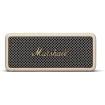Marshall Emberton Portable Bluetooth Speakers - Water Resistant Wireless Speakers - Cream, 1 Year Warranty