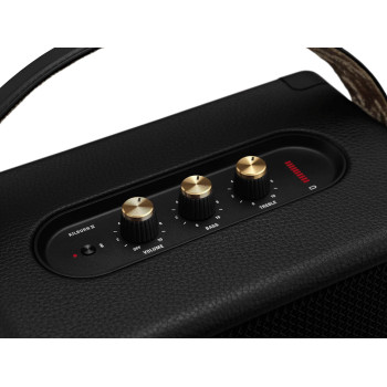 Marshall Kilburn II Bluetooth Wireless Portable Speaker Water Resistant 20+ Hours 36W - Black & Brass, 1 Year Warranty