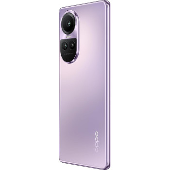 OPPO Reno 10 Pro 5G 256GB 12GB Glossy Purple With Free Enco earbuds & Bluetooth Speaker, Middle East Version