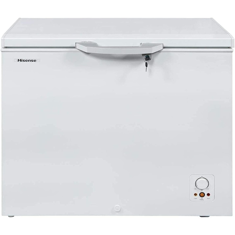 Hisense 260 Liter Chest Freezer Single Door White Model FC-26DT4SAW 1 Years Full & 5 Years Compressor Warranty.