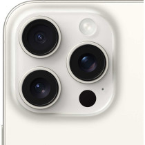 Apple iPhone 15 Pro Max 5G White Titanium 256 Gb, 6.7 Inch Display, International Version 1 Year Warranty