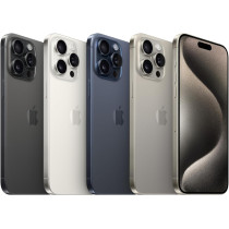 Apple iPhone 15 Pro Max 5G Blue Titanium 256 Gb, 6.7 Inch Display, International Version 1 Year Warranty