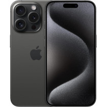 Apple iPhone 15 Pro 5G Black Titanium 128 Gb, 6.1 Inch Display, International Version 1 Year Warranty