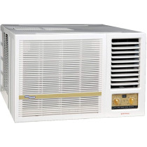 Super General 1.5 Ton Window Air Conditioner, 18000 BTU, Reciprocating compressor, SGA-183-NE, White, 74.6 x 81.5 x 51.5 cm, 1 Year Warranty