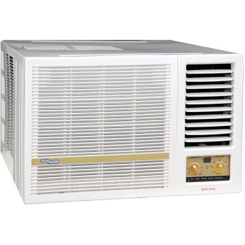 Super General 1.5 Ton Window Air Conditioner, 18000 BTU, Reciprocating compressor, SGA-183-NE, White, 74.6 x 81.5 x 51.5 cm, 1 Year Warranty