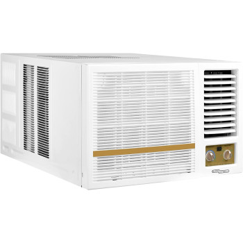 Super General 1.5 Ton Window Air Conditioner, 18000 BTU, Rotary compressor, SGA-19-41HE, White, 74.6 x 81.5 x 51.5 cm, 1 Year Warranty