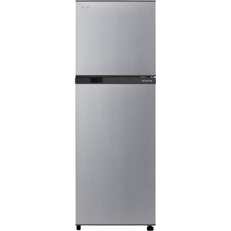 Toshiba 231 Liters, Top Mount Silver Refrigerator Gra33Us(Sk) 1 Year Full Warranty & 10 Years Compressor Warranty