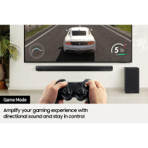 Samsung Soundbar Speaker 2022-3.1ch Surround Sound Audio With 7 Speakers Virtual DTS:X Wireless Subwoofer Bluetooth - HW-B650- International Version