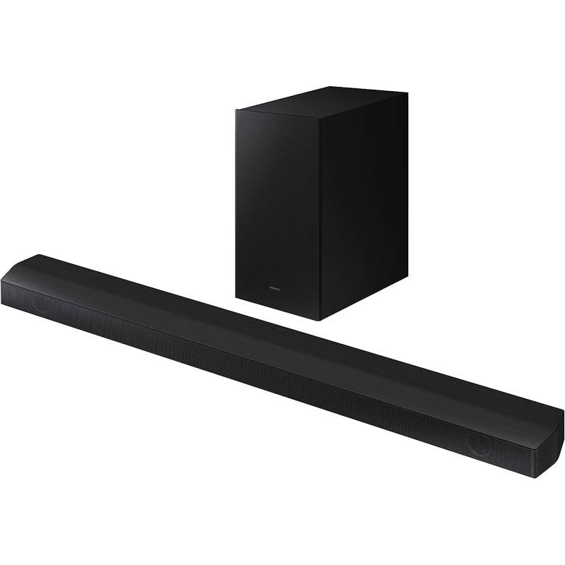Samsung Soundbar Speaker 2022-3.1ch Surround Sound Audio With 7 Speakers Virtual DTS:X Wireless Subwoofer Bluetooth - HW-B650- International Version